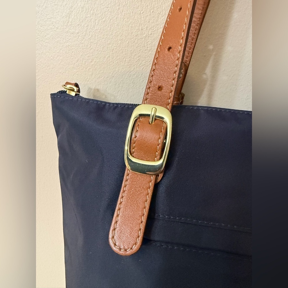 Bric's X-Bag Sportina Duffel Bag -  Navy Black and Brown - Picture 11 of 13